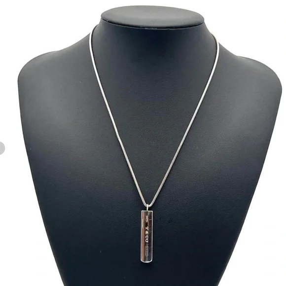Tiffany & Co. Silver Bar Necklace - Picture 3 of 8